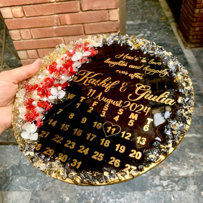 Wedding Resin Plaque
