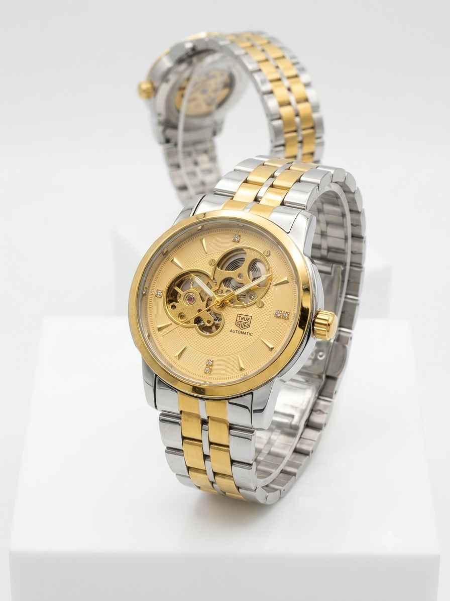True Worth Fully Automatic Skeleton Watch