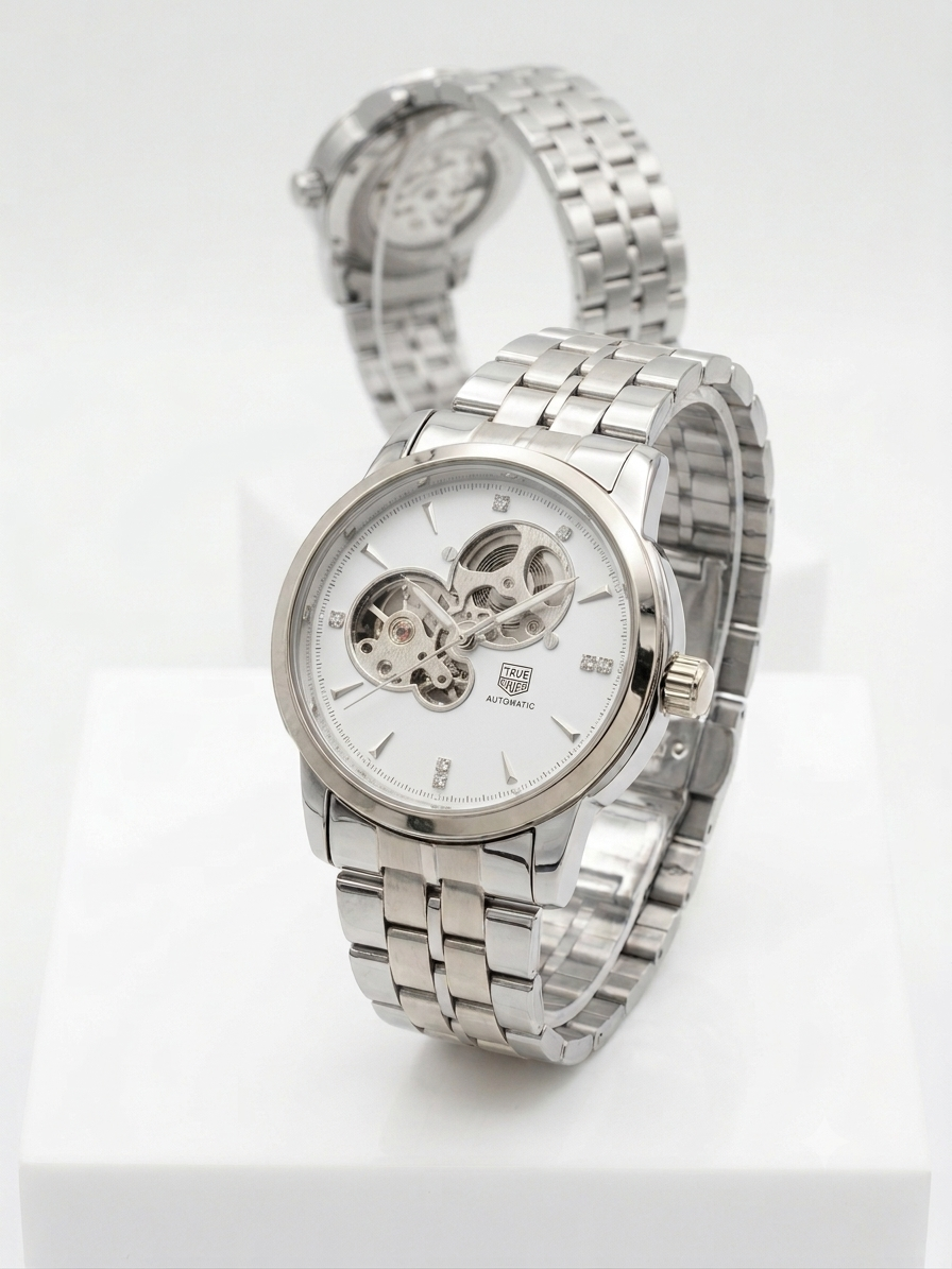 True Worth Fully Automatic Skeleton Watch