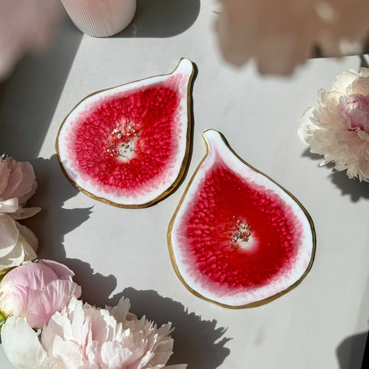 Ruby Fig Slice Coaster