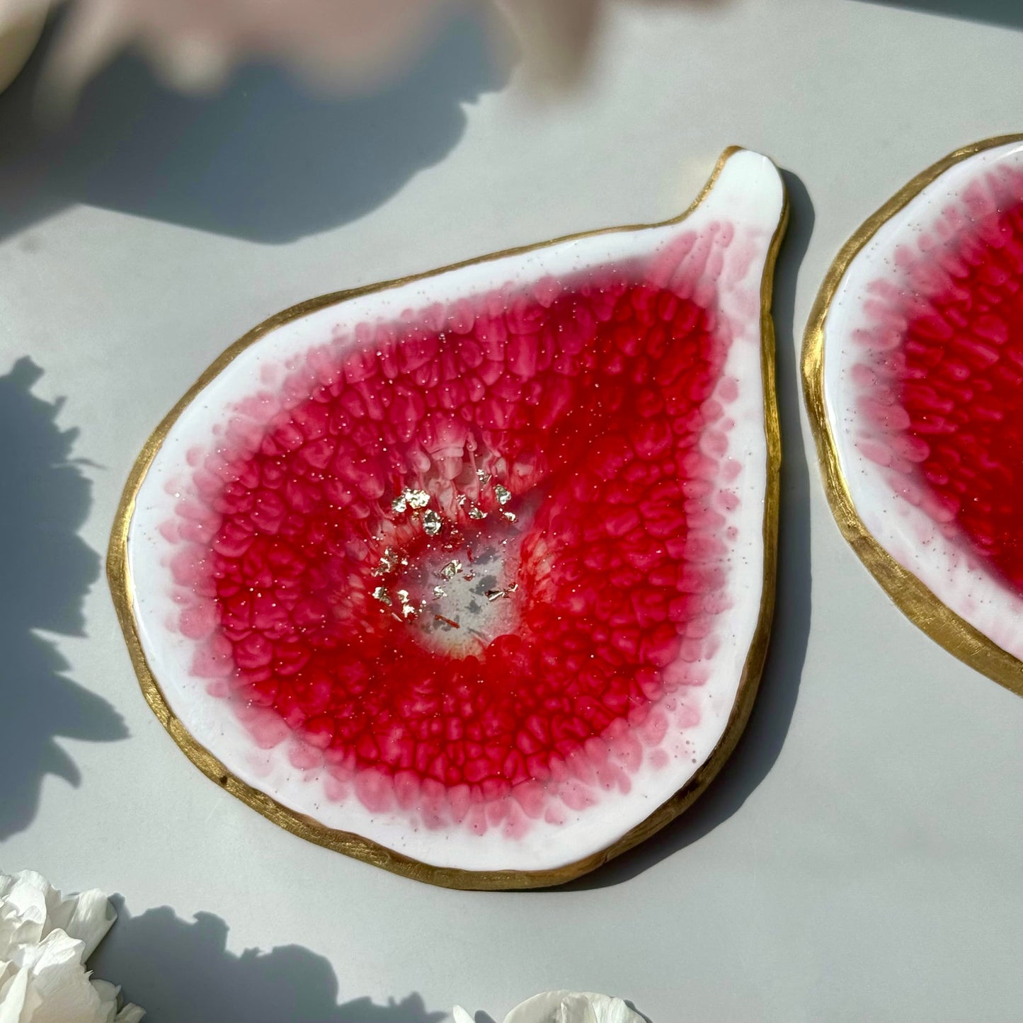 Ruby Fig Slice Coaster