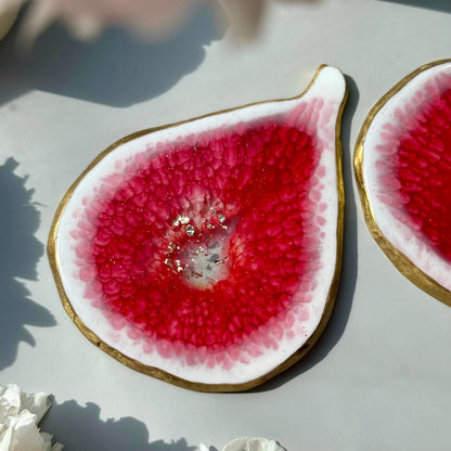Ruby Fig Slice Coaster