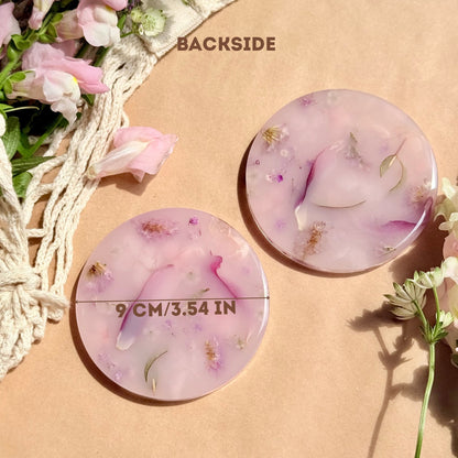 Blush Petal Garden Coaster Set