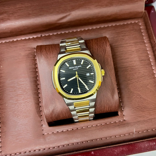 Patek Philippe Nautilus Two-Tone Semi-Automatic