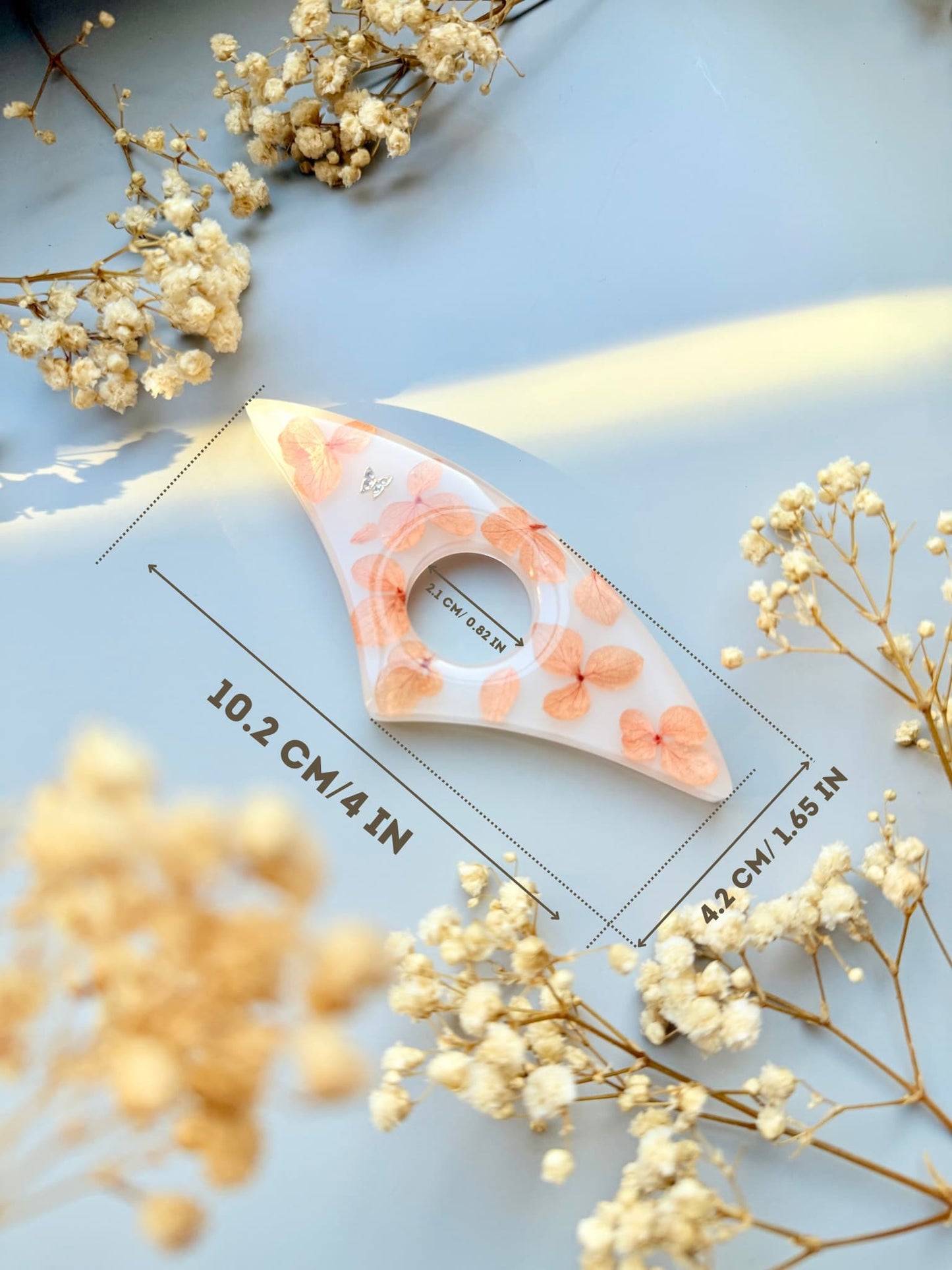 Peach Petal Wing Page Holder