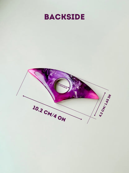 Orchid Swirl Page Holder