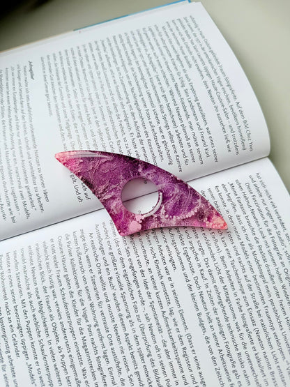 Orchid Swirl Page Holder